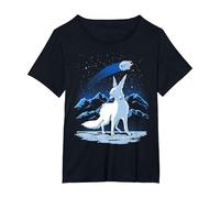 Star Wars Vulptex and Millennium Falcon T-Shirt, Women's Plus, Black, 5X