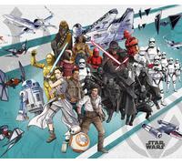 Star Wars WALL MURAL teen bedroom giant wallpaper 157x110 inch non-woven roll
