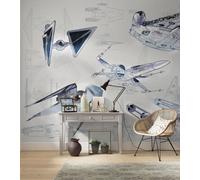 Star Wars WALLPAPER MURAL 157x110 inch spaceships complete wall mural kids teen