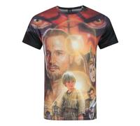 Star Wars Phantom Menace Sublimation Men's T-Shirt White