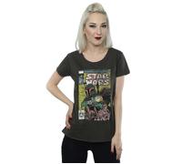 (M, Light Graphite) Star Wars Womens/Ladies Boba Fett Comic Cotton T-Shirt