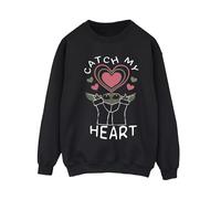Star Wars Women's Catch My Heart Sweatshirt in Black | Size: 5XL Star Wars Black 5XL
