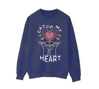 Star Wars Women's Catch My Heart Sweatshirt in Navy | Size: Large Star Wars Navy L