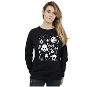 Star Wars Women's Christmas Drations Sweatshirt in Black | Size: Small Star Wars Black S
