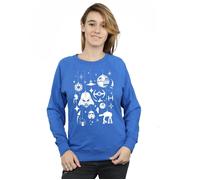 Christmas Drations Sweatshirt Star Wars Blue L