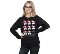 Star Wars Women's Christmas Humbug Sweatshirt in Black | Size: Small Star Wars Black S