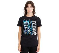 Star Wars Women's Clone Rex Ladies T Shirt, Black