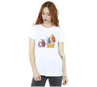 Star Wars Women's Clone Wars Darth Vader Cotton Boyfriend T-Shirt in White | Size: 5XL Star Wars White 5XL