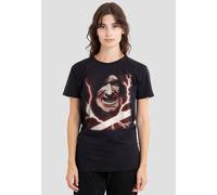 Star Wars Women's Darth Palpatine Large Face T-Shirt, Black | Size: 2XL Star Wars Black 2XL