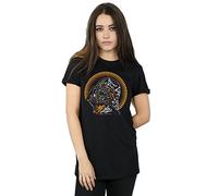 Star Wars Women's Darth Vader Dia De Los Muertos Boyfriend Fit T-Shirt Large Black