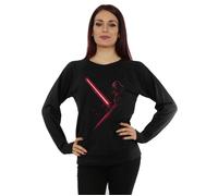 Star Wars Women's Darth Vader Shadow Sweatshirt in Black | Size: Small Star Wars Black S