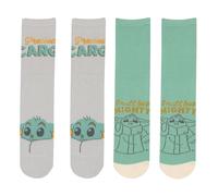Grogu Socks (Pack of 3) Star Wars Multi L/XL