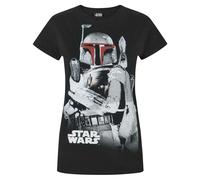 Star Wars Womens/Ladies Boba Fett Bounty Hunter T-Shirt / N/A N/A NS4613