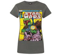 Star Wars Womens/Ladies Boba Fett Comic T-Shirt NS4220