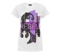 Star Wars Womens/Ladies Rogue One Rebel T-ShirtXL White NS4271