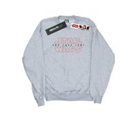 Star Wars Womens/Ladies The Last Jedi Logo Sweatshirt BI11023