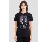 Star Wars Women's Lord Darth Vader Portrait Poster T-Shirt, Black | Size: 2XL Star Wars Black 2XL