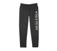 STAR WARS Women's Mandalorian Grogu The Way Juniors' Joggers, Black, S