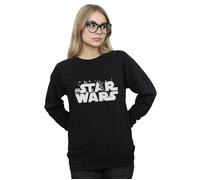 Star Wars Women's Minimalist Logo Sweatshirt in Black | Size: 2XL Star Wars Black 2XL