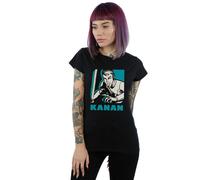Star Wars Women's Rebels Kanan Cotton T-Shirt in Black | Size: Large Star Wars Black L