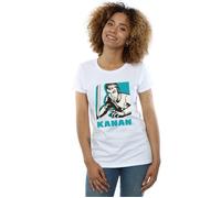 Star Wars Women's Rebels Kanan Cotton T-Shirt in White | Size: Small Star Wars White S