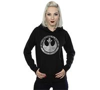 Star Wars Women's Rogue One May The Force Be With Us Hoodie Small Black