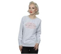Star Wars Women's The Last Jedi Logo Sweatshirt in Grey | Size: 2XL Star Wars Grey 2XL