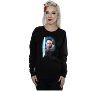 Star Wars Women's The Last Jedi Rey Brushed Sweatshirt in Black | Size: Large Star Wars Black L