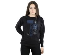 Star Wars Women's The Last Jedi The Resistance Sweatshirt in Black | Size: XL Star Wars Black XL