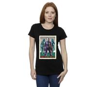 Star Wars Women's The Mandalorian Bo-Katan Koska & Axe Cotton T-Shirt in Black | Size: XL Star Wars Black XL