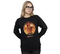 Star Wars Women's The Mandalorian Cara Dune Framed Sweatshirt in Black | Size: Small Star Wars Black S