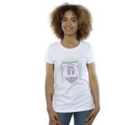 Star Wars Women's The Mandalorian Fierce Warrior Patch Cotton T-Shirt in White | Size: Small Star Wars White S