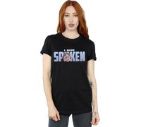 Star Wars Women's The Mandalorian Kuiil I Have Spoken Cotton Boyfriend T-Shirt in Black | Size: Medium Star Wars Black M