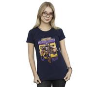 Star Wars Women's The Mandalorian More Than I Signed Up For Cotton T-Shirt in Navy | Size: Medium Star Wars Navy M