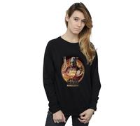 Star Wars Women's The Mandalorian Paz Vizsla Framed Sweatshirt in Black | Size: Large Star Wars Black L