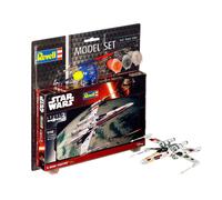 Star Wars X-Wing Fighter Revell 63601 Model Kit Set with Brush Glue Paint 1:112