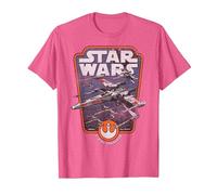 Star Wars X-Wing Red Squadron Graphic T-Shirt T-Shirt, Men, Pink Heather, X-Large