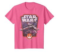 Star Wars X-Wing Red Squadron Graphic T-Shirt T-Shirt, Youth, Pink Heather, X-Small