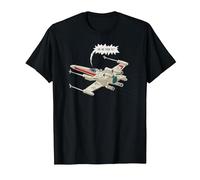 Star Wars X-Wing Starfighter are We There Yet T-Shirt, Men, Black, Large