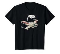 Star Wars X-Wing Starfighter are We There Yet T-Shirt, Youth, Black, 3T