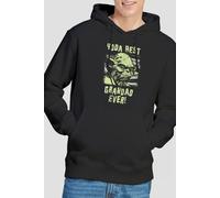 Star Wars Yoda Best Grandad Comic Hoodie Black Star Wars Black M