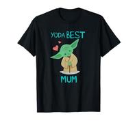 Star Wars Yoda Best Mum Yoda Chibi Portrait Mother’s Day T-Shirt
