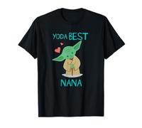 Star Wars Yoda Best Nana Yoda Chibi Portrait Mother’s Day T-Shirt
