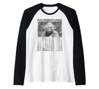 Star Wars Yoda Free Words of Wisdom Poster Raglan Baseball Tee