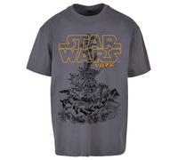 Star Wars Yoda - Japanese Oversized T-shirt dark grey L
