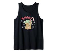 Star Wars Yoda Joy To The Galaxy Christmas Tank Top