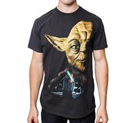 STAR WARS Yoda Last Battle Return of The Jedi T-Shirt(3XL, Black)
