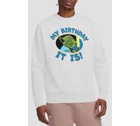 Star Wars Yoda My Birthday It Is Sweatshirt Star Wars White M
