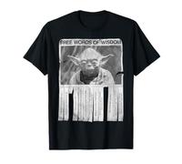 Star Wars Yoda Poster Words of Wisdom Graphic T-Shirt