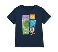 Star Wars Young Jedi Adventure Blocks Kids T-Shirt Navy